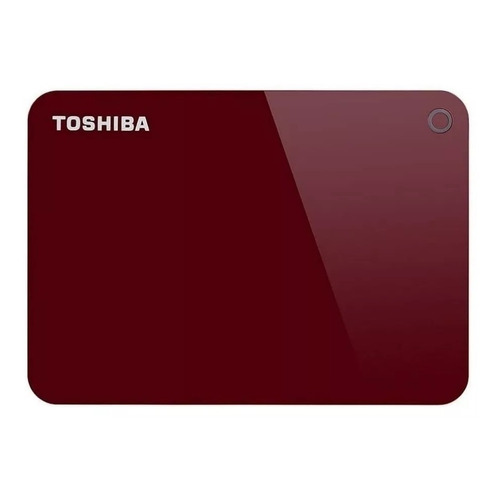 Disco duro externo Toshiba Canvio Advance HDTC910X 1TB rojo