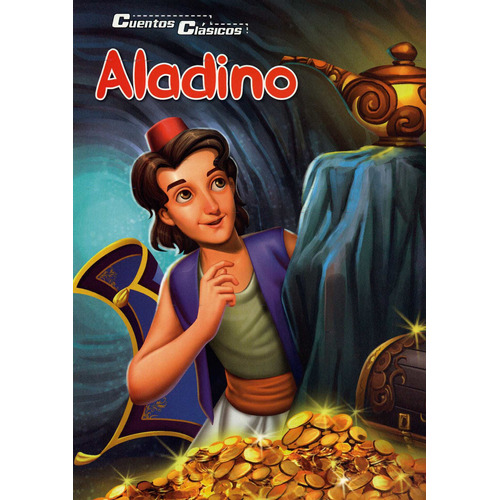 Cuentos Clásicos: Aladino, de Varios autores. Serie Cuentos Clásicos: El Hombre De Jengibre Editorial Silver Dolphin (en español), tapa blanda en español, 2020