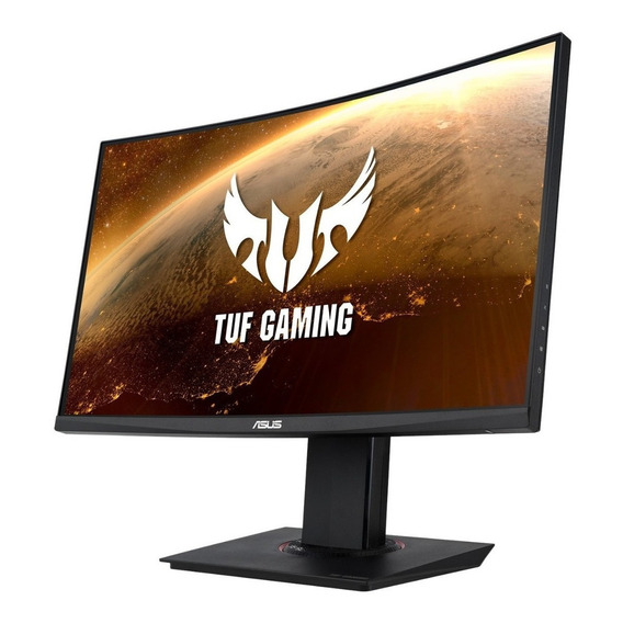 Monitor Asus Vg24vq Tuf Gaming Curvo 23.6 Color Negro