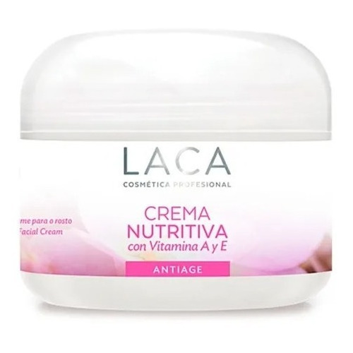 Crema Nutritiva Con Vitaminas A Y E Laca Momento de aplicación Día/Noche Tipo de piel Seca