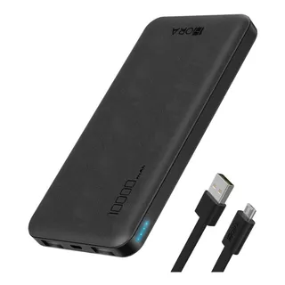 Power Bank Pila Bateria Portatil 10000mah 2.1a Y 20cm Cable Micro V8 Baterias Portatiles Celulares Con 2 Usb Salidas Gar094 1hora