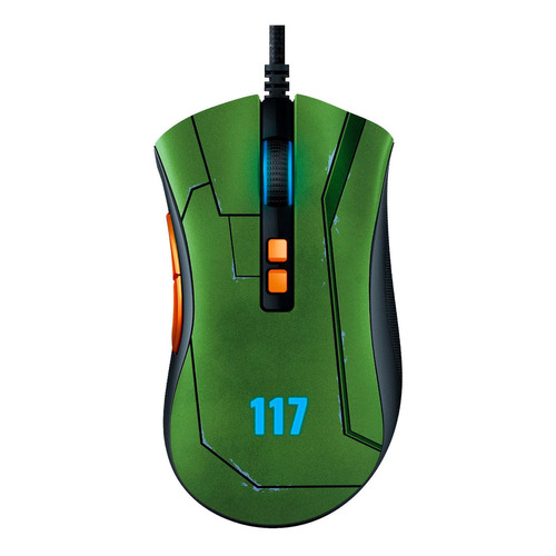 Mouse Gamer Razer Deathadder V2 Halo Infinite Edition Color Verde
