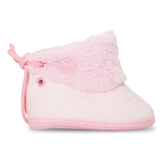 Bota Beba No Caminante En Matelasse Y Coral Fleece Gorditoo