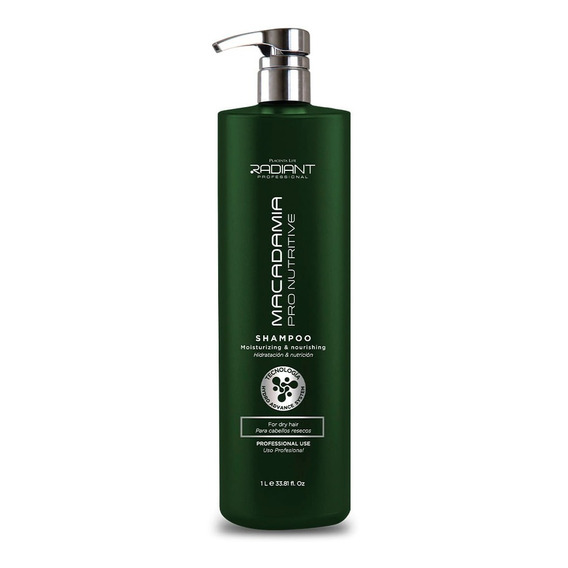 Radiant Shampoo Acondicionador Macadamia Hidratacion 1000ml