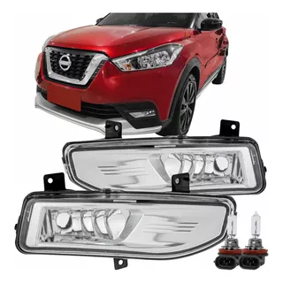 Par Farol Milha + Lâmpadas Nissan Kicks 2016 2017 2018 2019