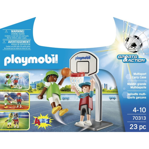 Juego Playmobil Sports & Action Maletín Grande Multideporte Cantidad de piezas 23