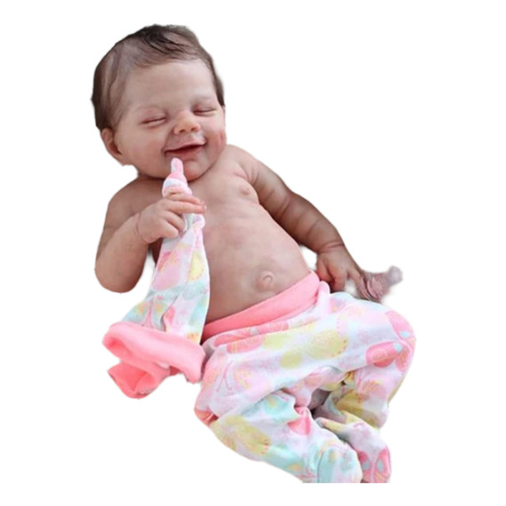 Muñecas Bebé Reborn 100% Silicona Bañable 18 Pulgadas