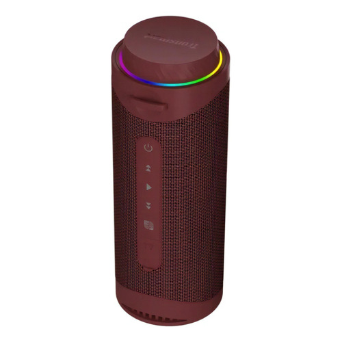 Tronsmart T7 Parlante Portátil Bluetooth 5.3 Version 2022 Color Bordó