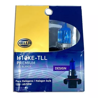 Foco Hella H13 Premium Luz Blanca H13xe-tll 12v 60/55w