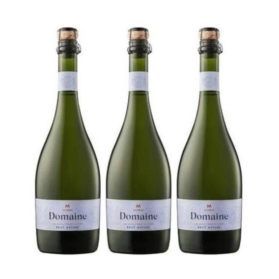 Champagne Mumm Domaine Brut Nature 750ml X3 Espumante Oferta