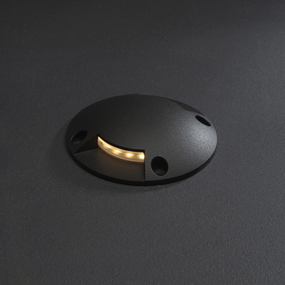 Aplique Iluminador Exterior Vk-tash 1 Aluminio Piso Vk