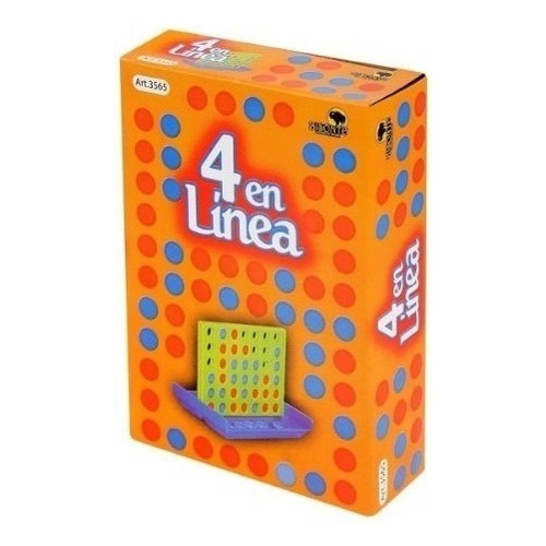 Cuatro En Linea Juego De Mesa Original Bisonte 4 En Linea