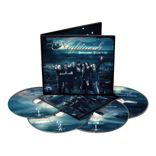 Nightwish Showtime Storytime 2blu-ray+2cd Digibook Imp.nuevo
