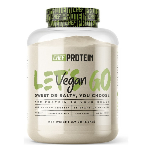Proteína Vegana Para Cocinar / 2.7 Lb / Chef Protein