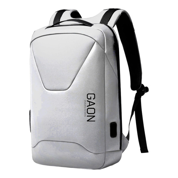 Mochila urbana Gaon Mochila antirrobo color gris 30L