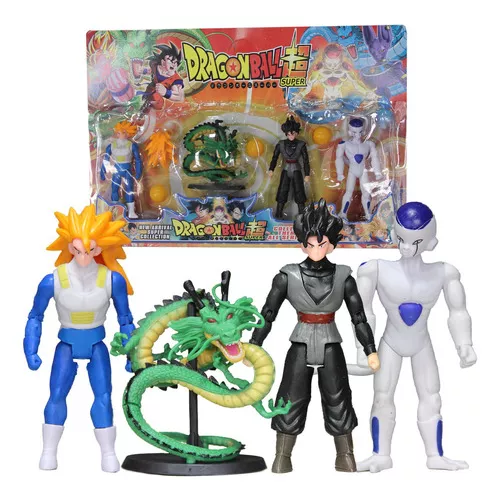 De Dragon Ball: Goku, Vegeta, Majin Boo, Freeza e os personagens