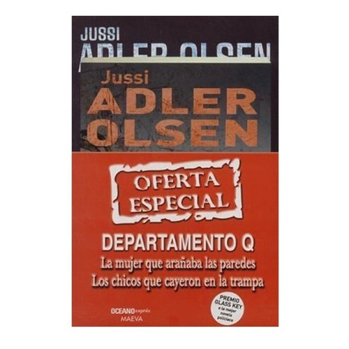 Departamento Q Pack: La Mujer Que Arañaba Las Paredes + Los Chicos Que Cayeron En La Trampa, De Jussi Adler Olsen. Editorial Maeva, Tapa Blanda En Español