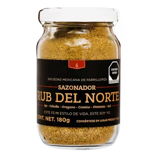 Sazonador Smp Rub Del Norte 180g