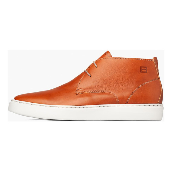 Zapatilla Botita De Cuero Suela Luderitz Hombre Boating