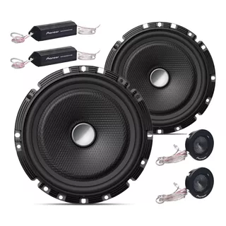 Kit Duas Vias Pioneer 6 Ts-c170br 220w Crossover Lançamento