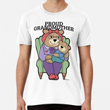 Remera Proud Grandmother Bear And Chld Algodon Premium