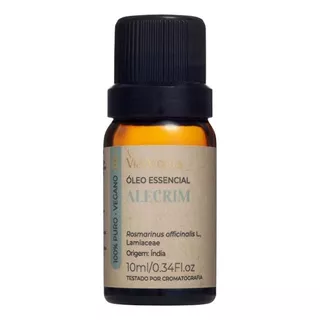 Oleo Essencial Alecrim - Via Aroma 100% Puro - 10ml