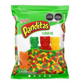 Panditas Ricolino Cont. 1 Kg Sabor Frutales