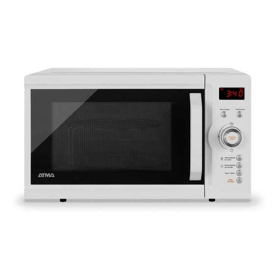 Horno Microondas Atma Md1723gn Grill 1000w 23 Litros Blanco