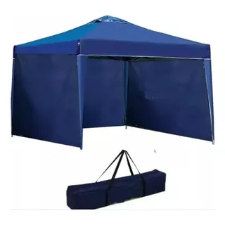 Gazebo Dobrável Chalesco Flex 3m X 3m X 2.5m - Azul