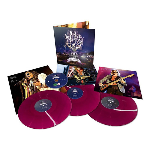 Aerosmith Rocks Donington 2014 Lp 3vinilos+dvd Imp.en Stock