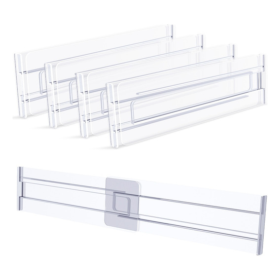 4x Caja Organizadora Multifunción Separadores De Cajones 