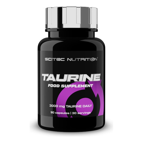 Taurina 3000mg 90 Capsulas Scitec Nutrition Sabor Sin sabor