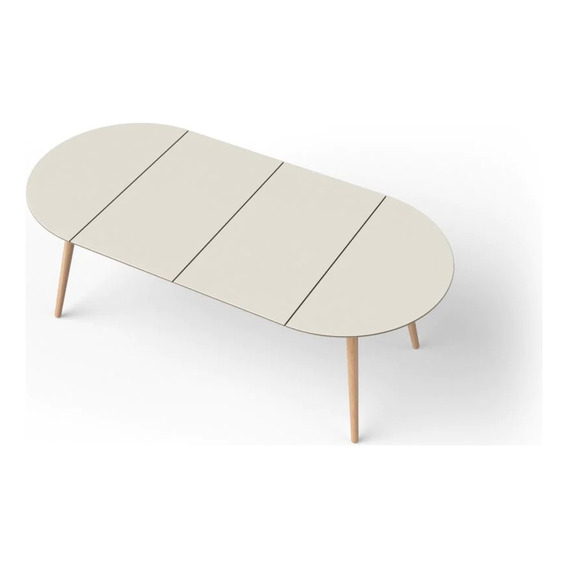 Mesa De Comedor Extensible 100cm,140cm,180cm Expansible 3en1