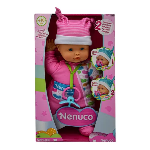 Nenuco Lloron Ropa Rosa 2 Funciones Env o gratis