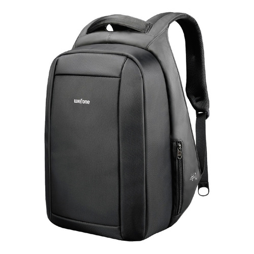 Morral urbana Wefone Anti Robo 2.0 color negro diseño lisa