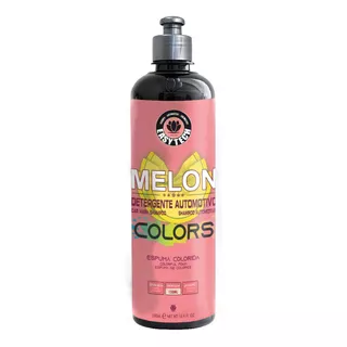 Shampoo Melon Colors Rosa Automotivo 500ml Easytech