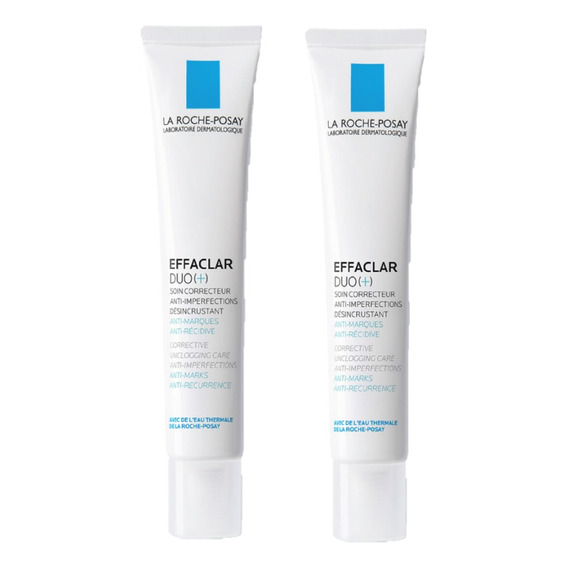 La Roche Posay Crema Effaclar Duo [+] Anti Acné Pack X2