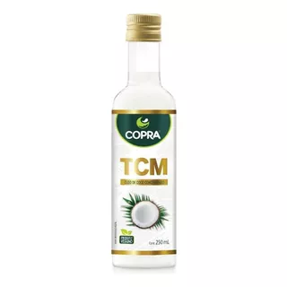 Oleo De Coco Vegano Concentrado Tcm Copra Vidro 250ml