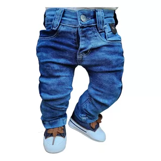 Calça Jeans Bebê Pmg Masculina 