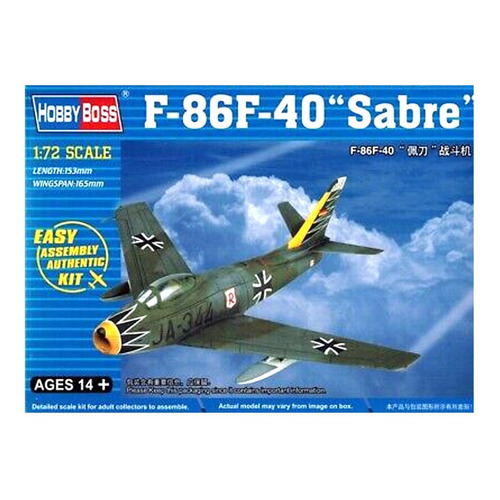 Sable F-86f-40 - 1/72 - Hobbyboss 80259