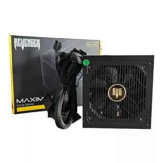 Fonte Alimentação Gamer 650w Bivolt 80plus Bronze Silencioso Cor Preto 110v/220v