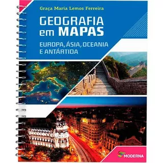 Geografia Em Mapas - Europa, Asia, Oceania E Antartida