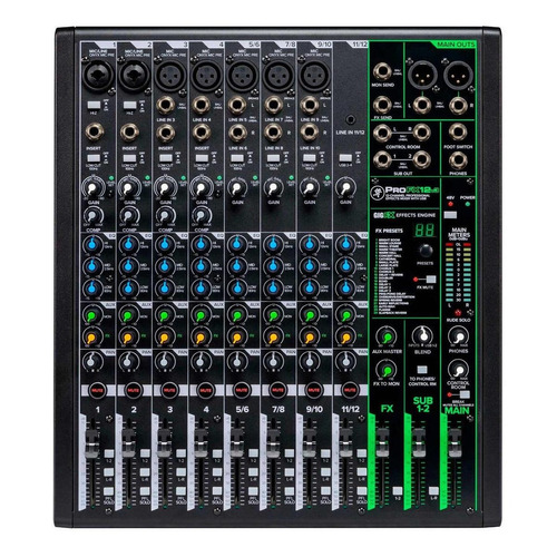 Consola Mackie ProFX12v3 ProFXv3 de mezcla 100V/240V