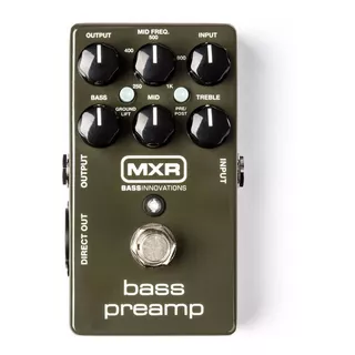Pedal Dunlop Mxr Bass Preamp M81