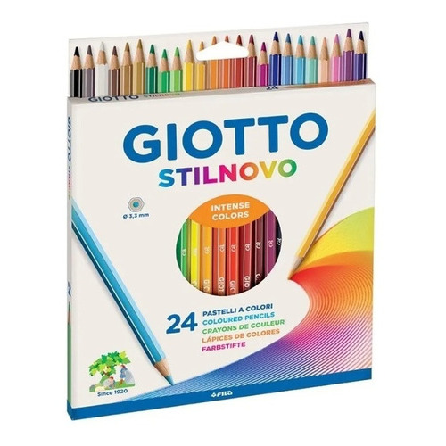 Lápices De Colores Giotto Stilnovo X24