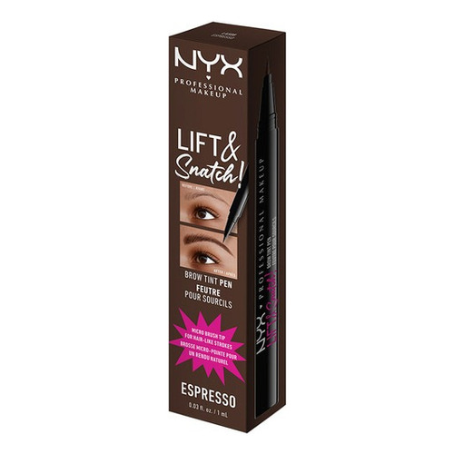 NYX Professional Makeup lift and snatch tint pen Pmu brow espresso