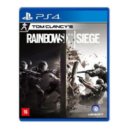 Tom Clancy's Rainbow Six Siege Standard Edition Ubisoft Ps4 Físico