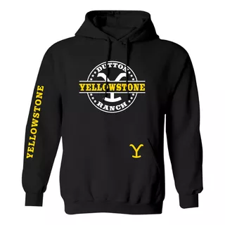 Sudadera Modelo Yellowstone Dutton Ranch 