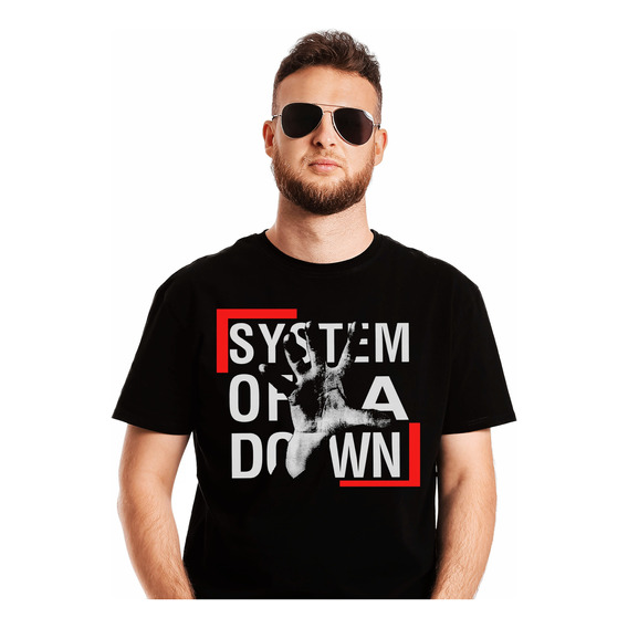 Polera System Of A Down Logo Rock Abominatron