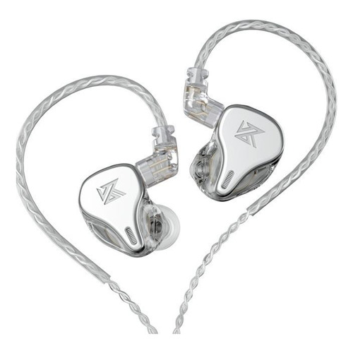 Audífonos in-ear gamer inalámbricos KZ Gamer DQ6 silver